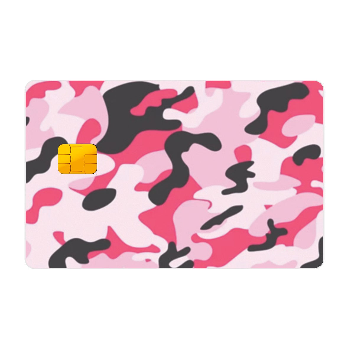 CAPACARD - Película Adesiva Para Cartão -  Camuflagem Rosa CAPACARD - Película Adesiva Para Cartão -  Camuflagem Rosa